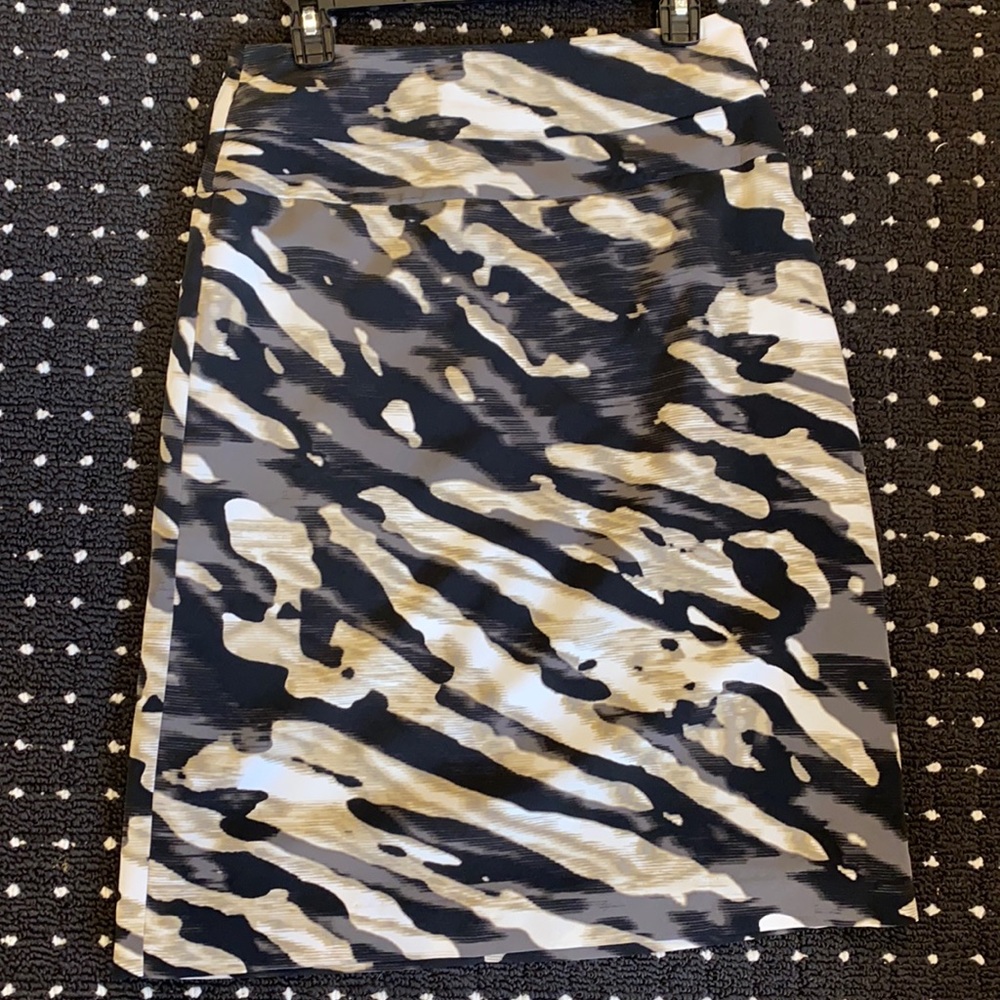 Worthington print skirt